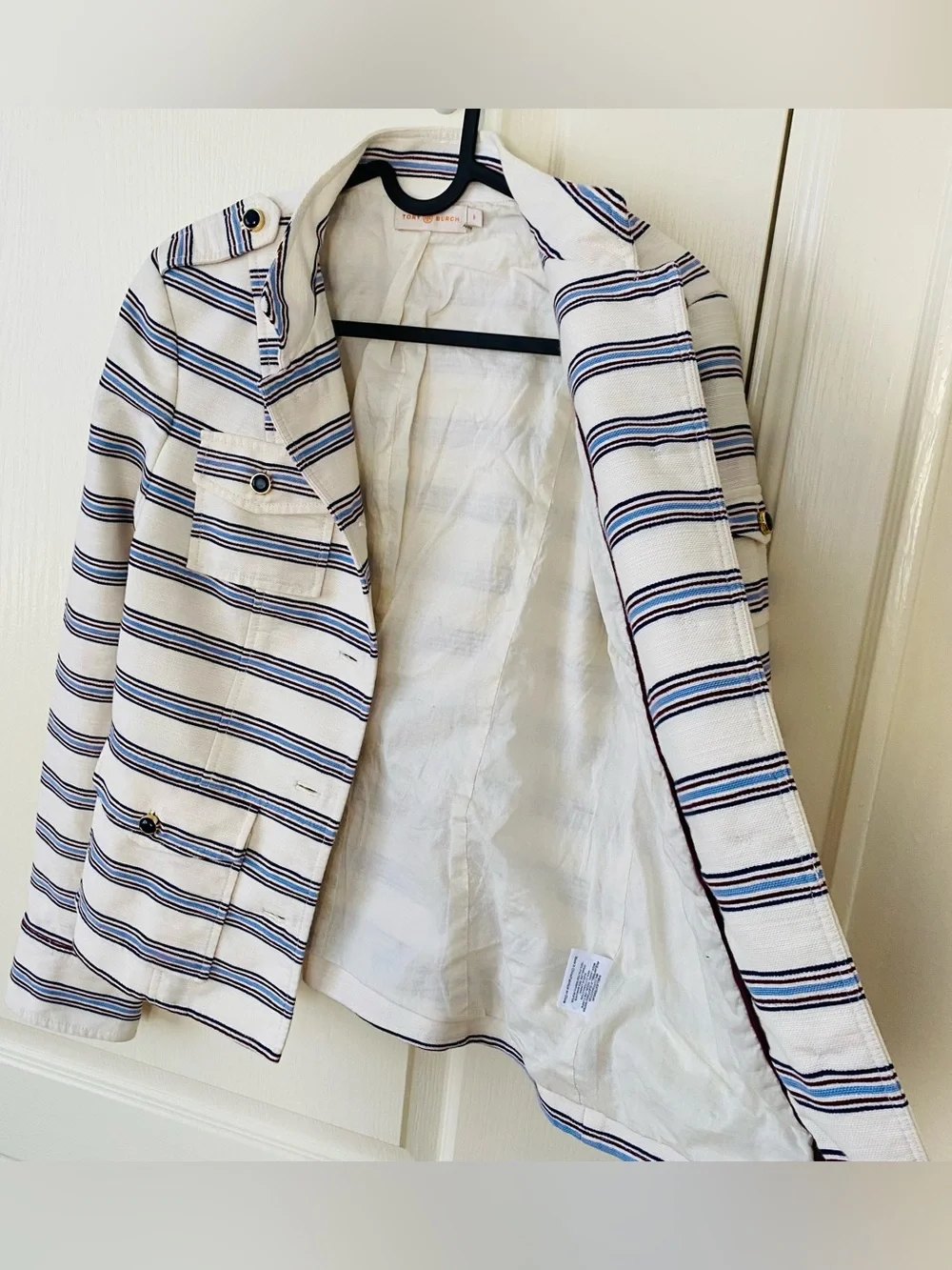 Tory Burch utilitarian military